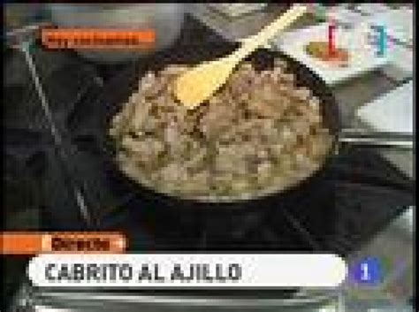 cabrito al ajillo españa directo|RTVE Cocina: Cabrito al ajillo 